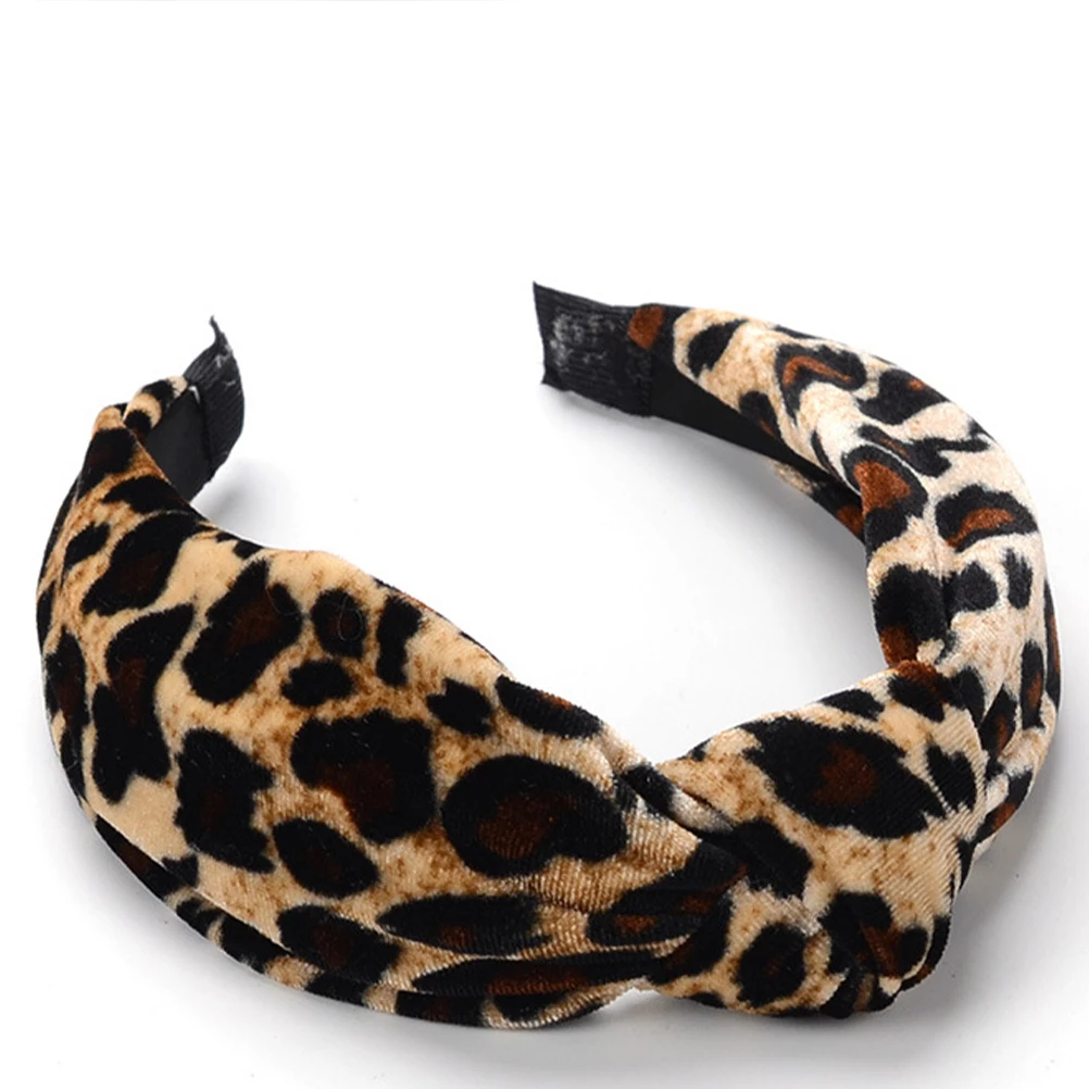 

hair hoop leopard hair hoop women hair hoop women headband lint hair