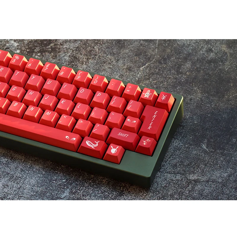 153 chaves gmk lucky bunny keycaps tintura sublimação cherry perfil keycaps para teclado mecânico personalize keycap personalizado