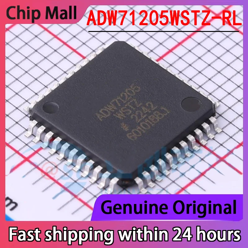 

1PCS ADW71205WSTZ-RL ADW71205WSTZ LQFP-44 Data Acquisition Chip Brand New Original