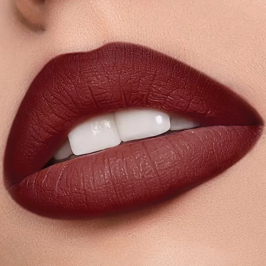 Caneta batom à prova d'água, 15 cores, sexy, vermelho, rosa, fosco, contorno, batom de longa duração, delineador labial, maquiagem cosmética, 1 peça