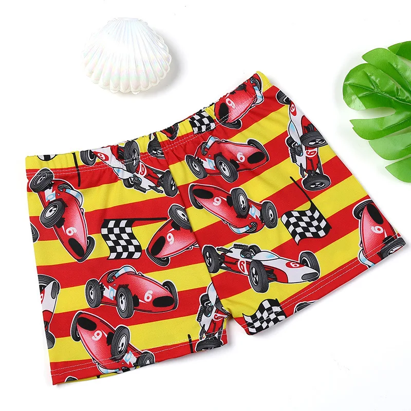 Kids Cartoon Print Swimwear New Swimsuit Baby Boy Pool Shorts Swim Trunk Beach Short for Toddler Children Swimming Clothes