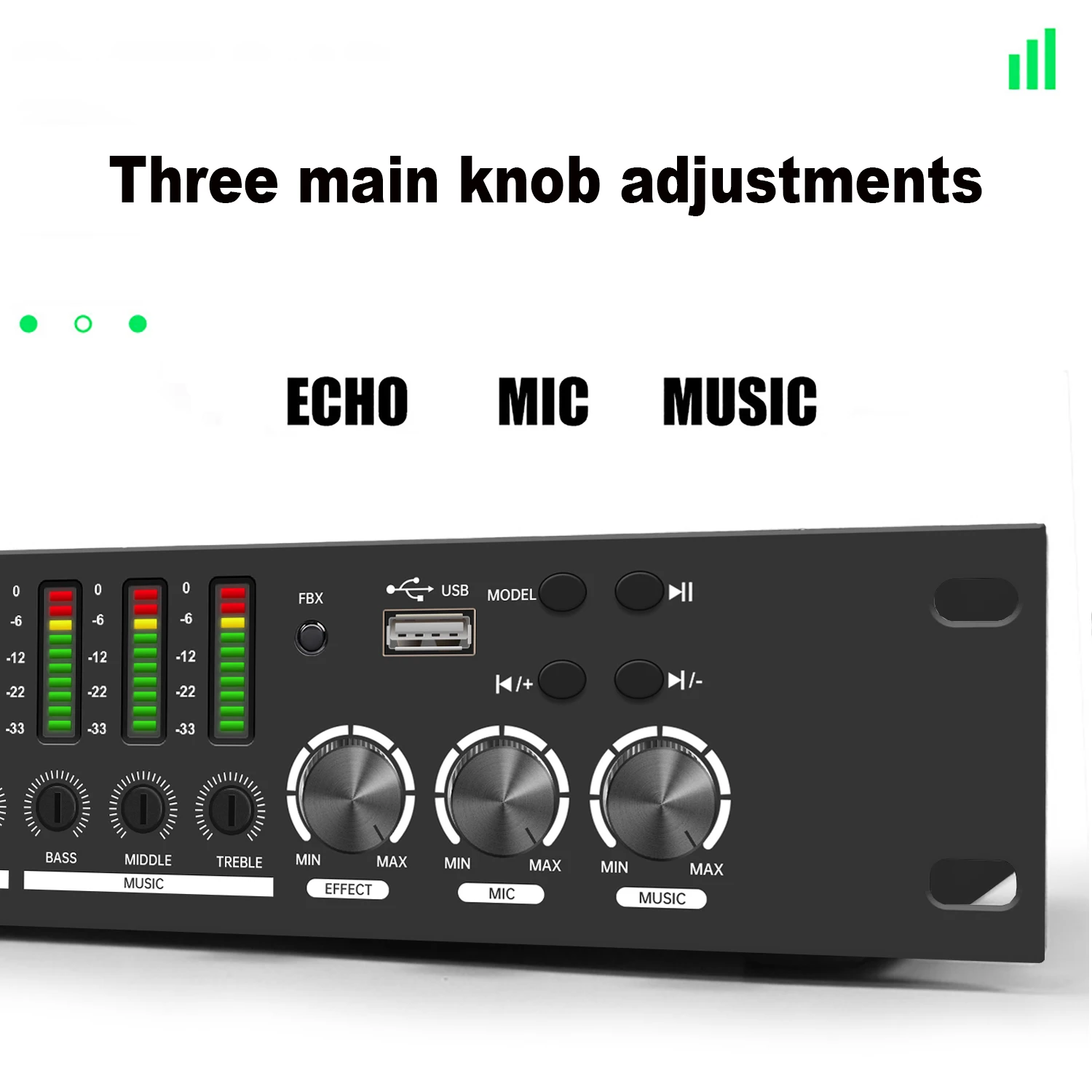 ECUALIZADOR DE efectos digitales PARA Karaoke, dispositivo profesional con pantalla de GAX-LD1500, sistema de sonido de escenario, procesador de Audio