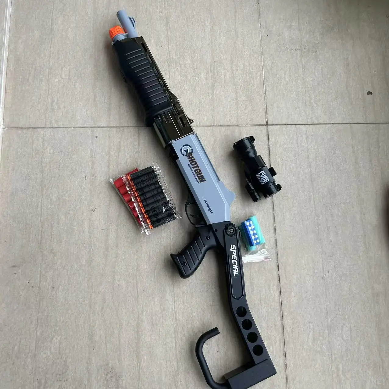 수동 로딩 단발총 원키 변형 발사 셸 SPAS--12 소프트 셸 런처 스프레이 샷건 장난감 소총