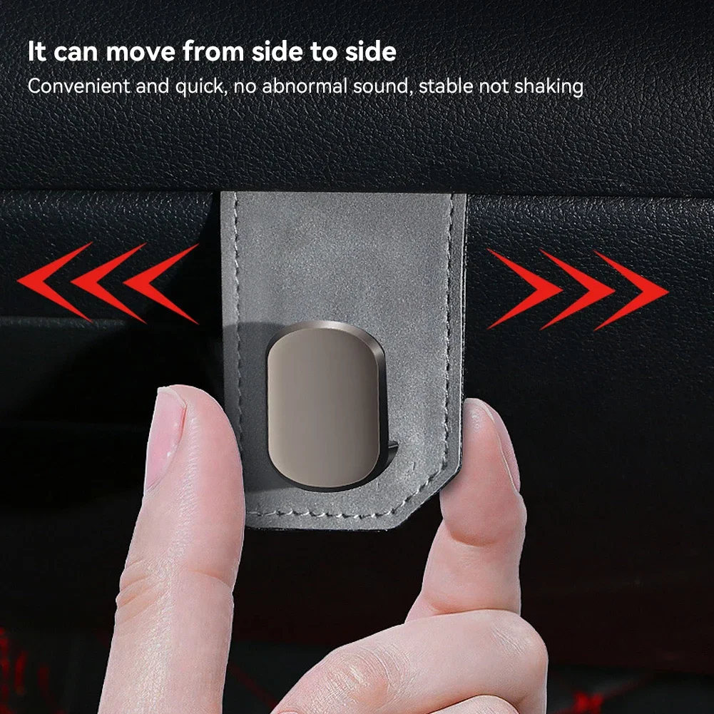 Universal Car Glove Box Hidden Hook Car Passenger Seat Interior Supplies Multi-functional Storage Hanger Creative Front Row Hook