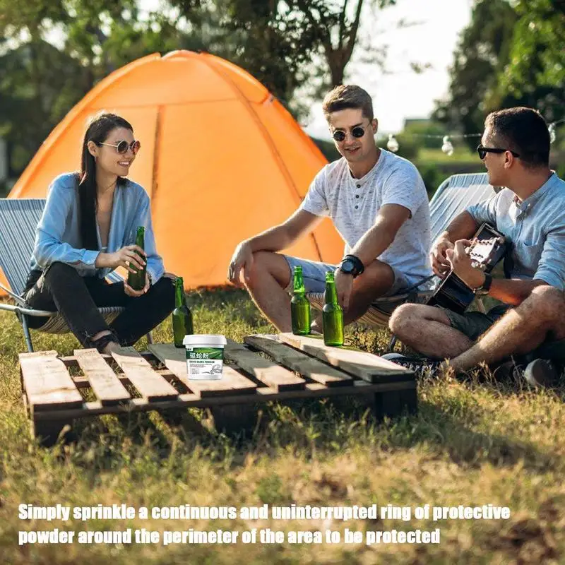 Anti cobra longe pó, Agentes Repelentes de Serpentes, Ferramenta de sobrevivência ao ar livre Caminhada Wilderness, Grânulos