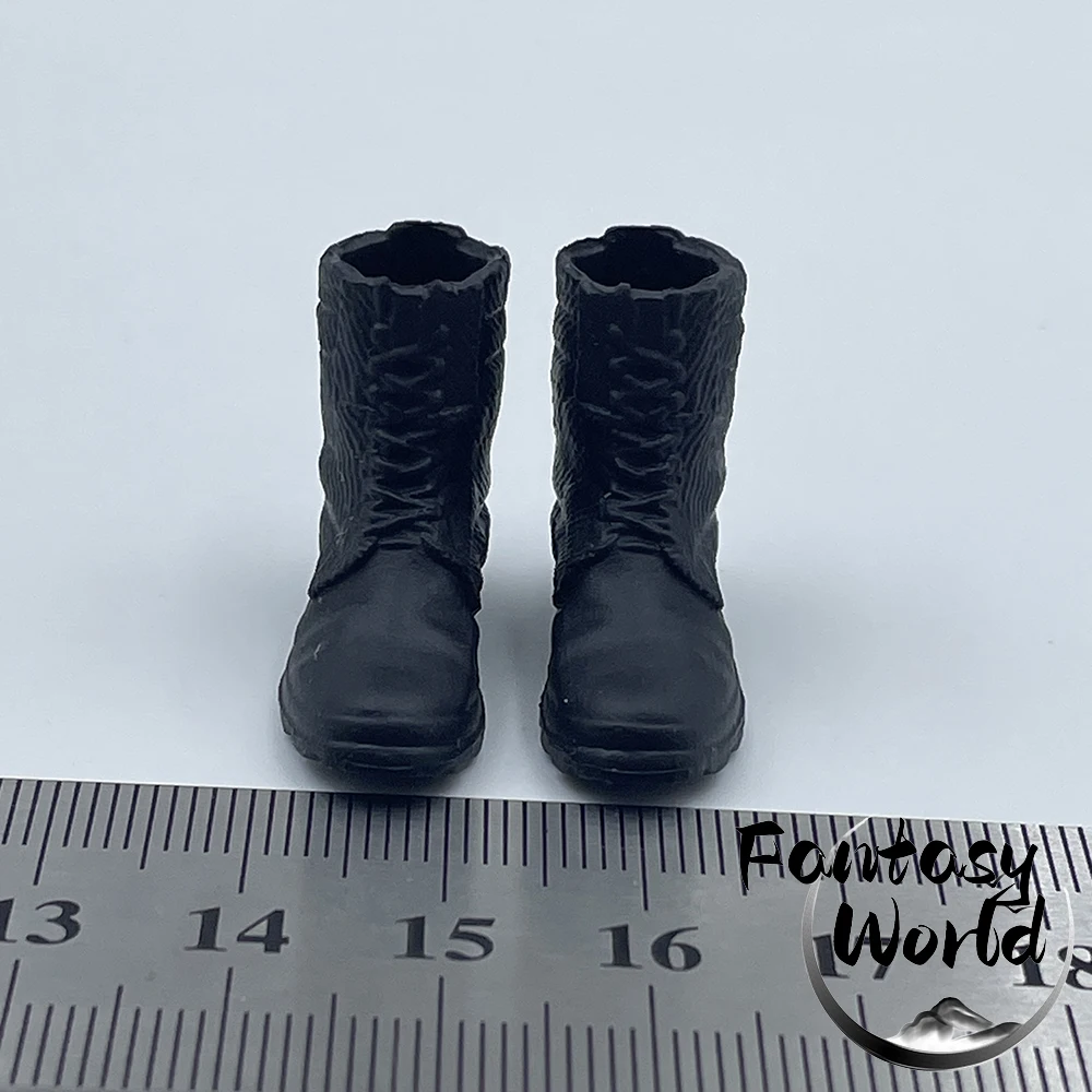 1/12 masculino caminhadas sapatos de combate botas sólidas acessório modelo para 6 "soldado figura ação corpo nw dam 3atoys notaman medco