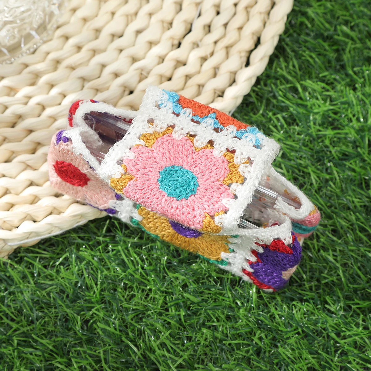 مشبك شعر أكريليك منسوج كرتوني للنساء ، عباد الشمس الكبير ، دبابيس الشعر الحلوة ، مشبك السلطعون والمخالب ، مشبك الشعر ، إكسسوارات الشعر