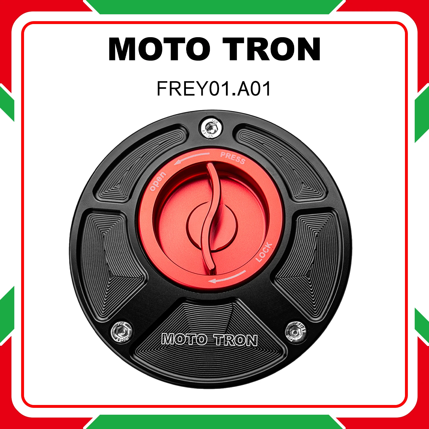 MOTO TRON -FUEL TANK CAP FOR ALL YAMAHA EXCEPT R7 2022-/R1/M 2015-/R9 2025