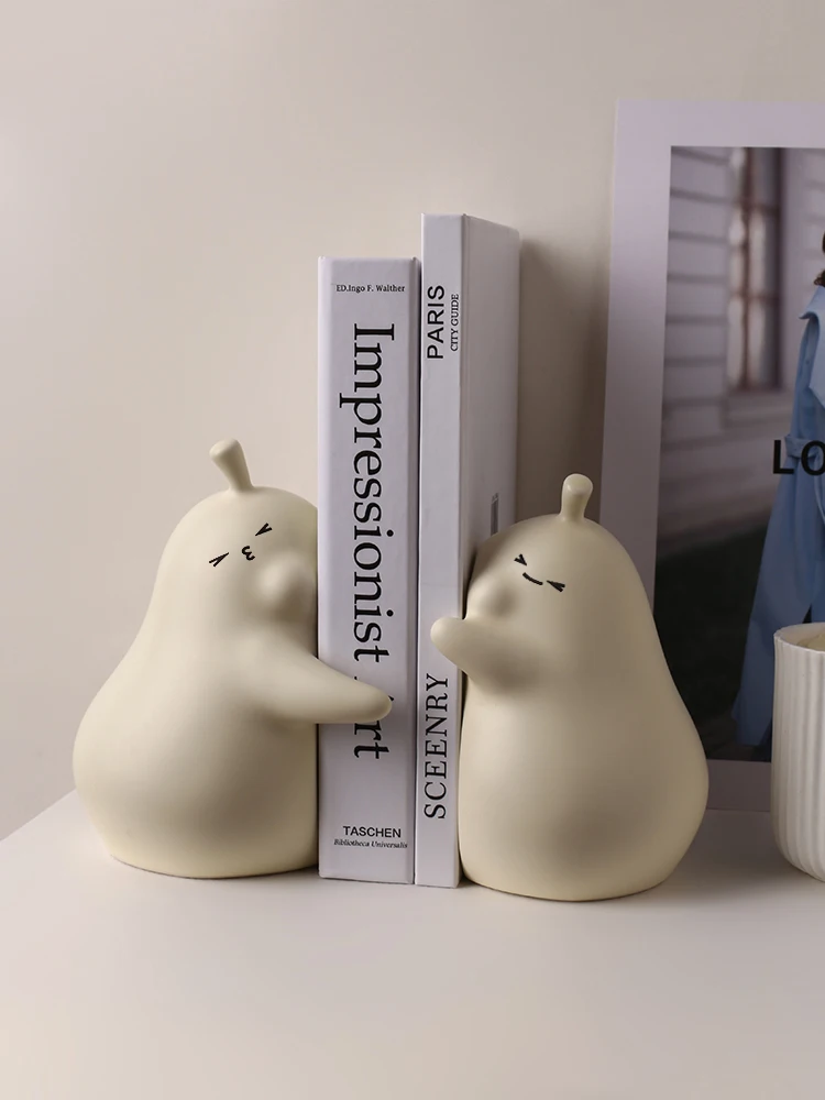 

ZL Ceramic Bookend Bookshelf Decoration Home Decoration Living Room Bedroom Wine Cabinet