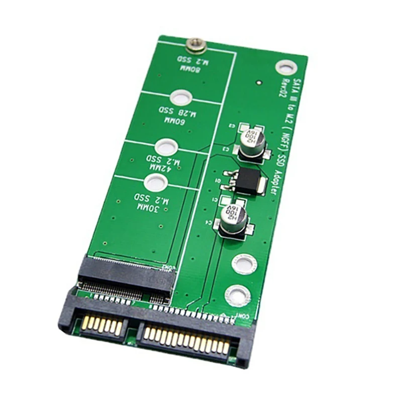 

SATA M.2 NGFF SSD to B KEY Convert Card 2,5-дюймовый SATA 2230 2242 2260 2280 NGFF SSD B KEY Extend Adapter