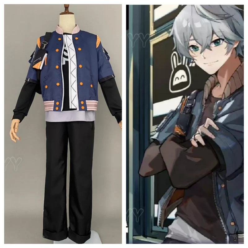 

Zzz Wise Cosplay Costume Zenless Zone Zero Wise Cos Hero Outfit Wise Role Play Clothing Halloween Carnival Party Suit Full Set
