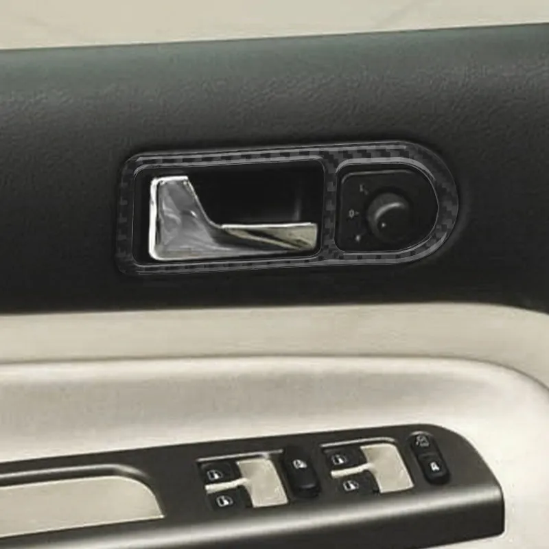For VW Golf 4 Jetta Bora MK4 R32 GTI 1999-2004 Car Carbon Fiber Interior Door Panel Bowl Frame Cover Sticker Trim Accessories view 6