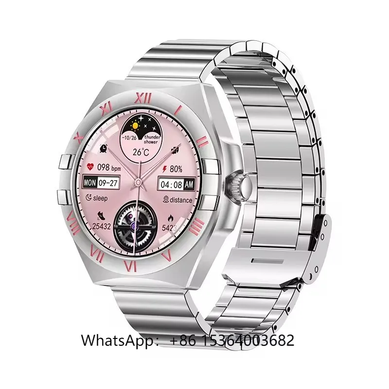 

2024 LG80 Mini Men Women Reloj Intelligent Smart Watches Fitness Tracker BT Calling with Three Straps