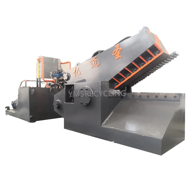 Q43-160 Hydraulic Crocodile Sk in Scrap Metal Shearing Machine for Waste Treatment & Scrap Steel Aluminum Cable Recycling