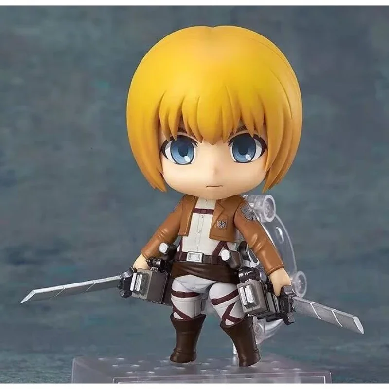 Anime Attack ON Titan Figures 435# Armin Arlert Face Changing GK Action Figures PVC 10cm Model Statue Desktop Ornament Doll Gift