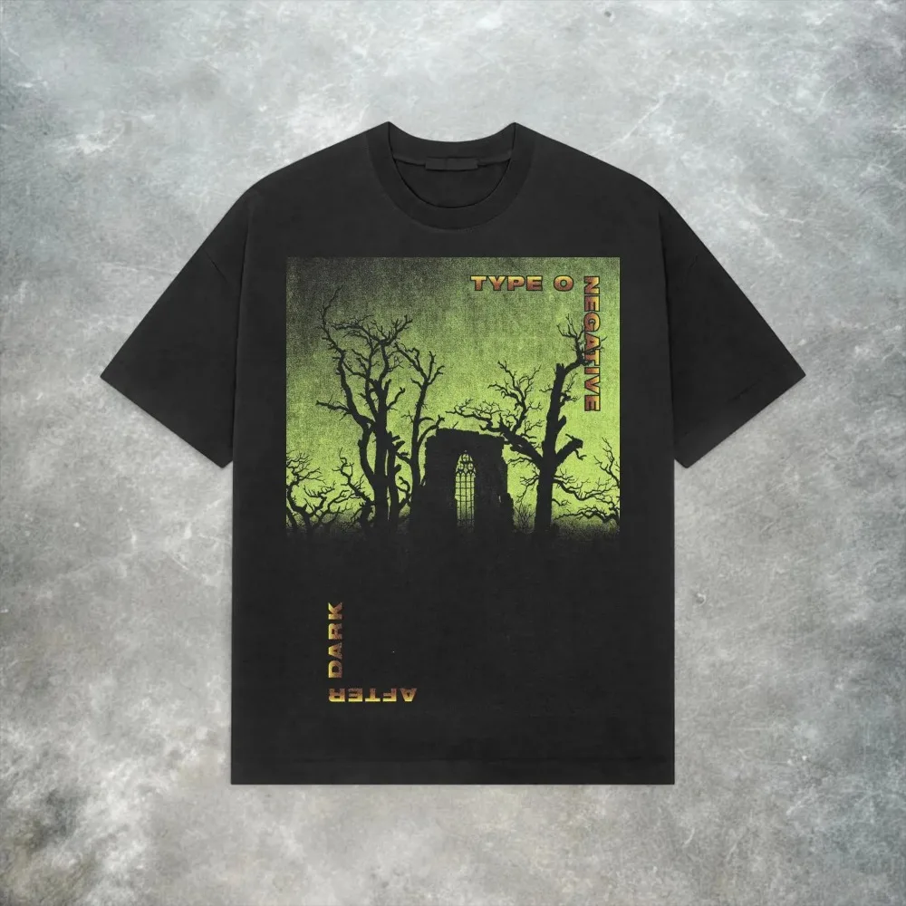 Retro Type O Negative Band T-shirt Men's T-shirt Summer New Style Unisex Casual T-shirt