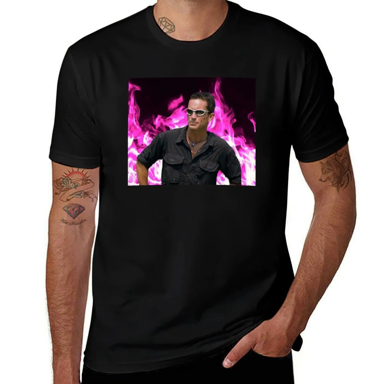 

Jeff Probst T-Shirt cotton t shirt man t shirt man cotton T-Shirt