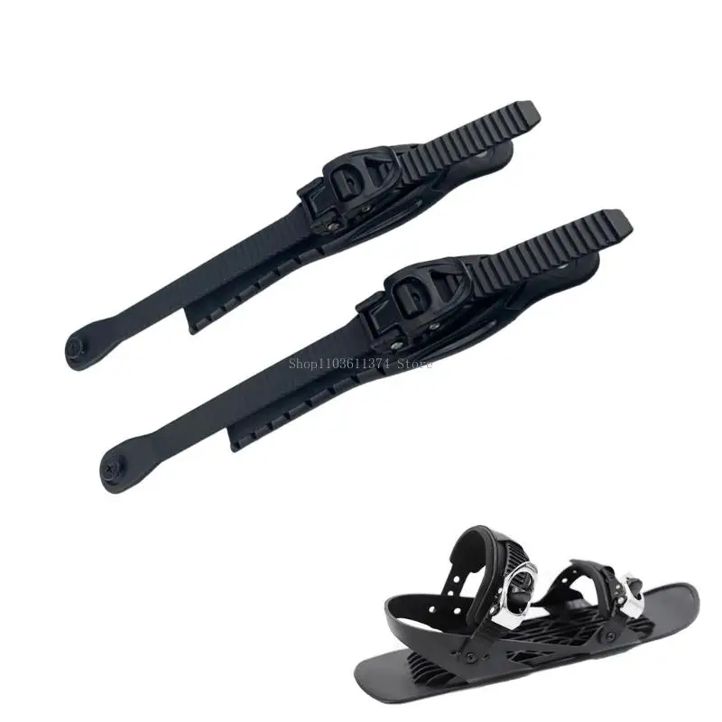 

Ремни для лыжных ботинок с регулируемой пряжкой для оптимального контроля и комфортного катания, ремень-фиксатор для сноуборда