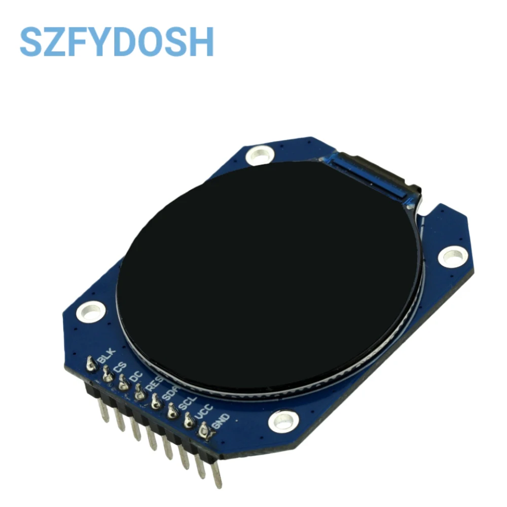 1-10pcs 1.28" Round IPS LCD 240x240 GC9A01 SPI Display for Arduino ESP32 Wearable