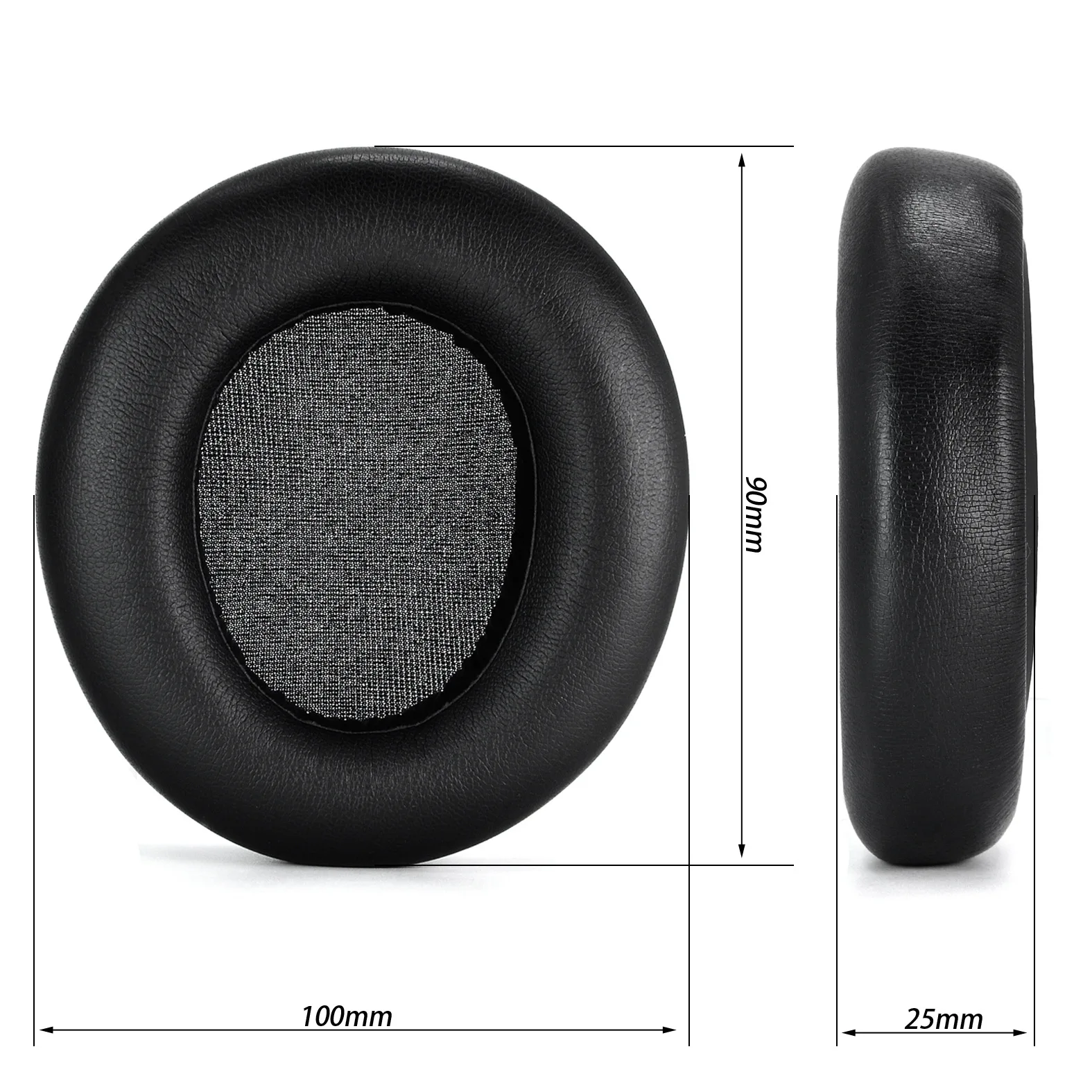 

For SteelSeries Arctis Nova Elite Headset repair parts Replacement Breathable football net memory sponge leather/flannel ear pad