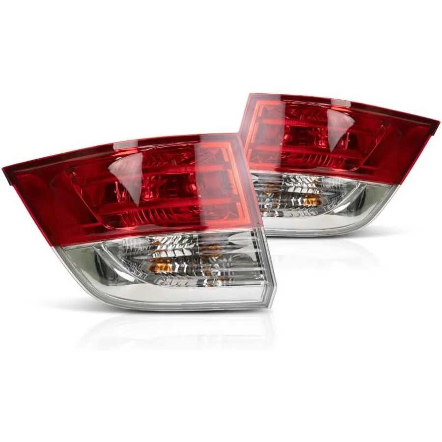 

Для Honda Odyssey 2014 2015 2016 2017, задний фонарь в сборе со стороны водителя и пассажира, внешняя светодиодная прозрачная красная линза, замена f