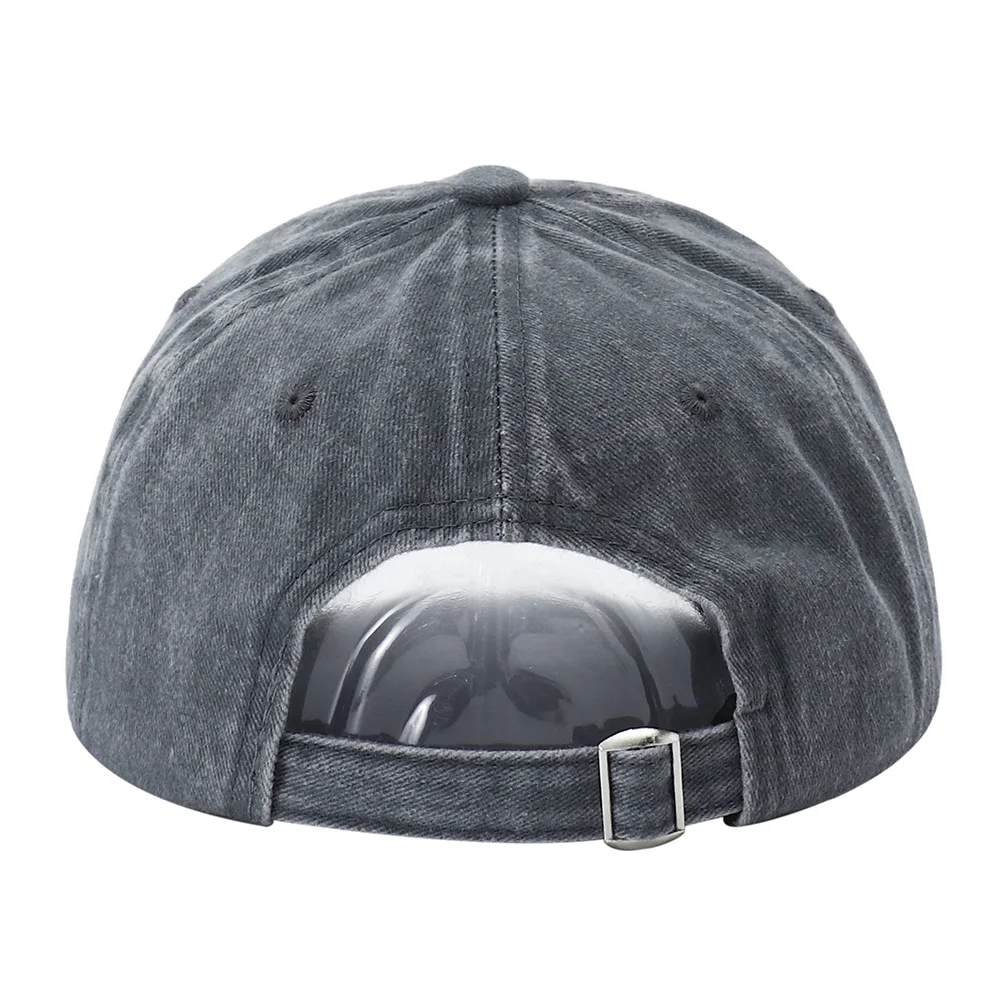 Unisex wyszywane litery prany bawełniana czapka baseballowa regulowany w stylu Vintage czapki tirówki w stylu Vintage dla kobiet mężczyzn Gorras