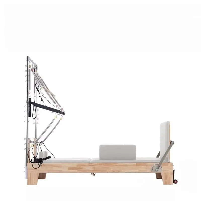 YTYIN Factory Wholesale Gym Equipment Yoga Machine Pilates Reformesr Bed With Half Trapeze Tower Full Track Pilates Reformer