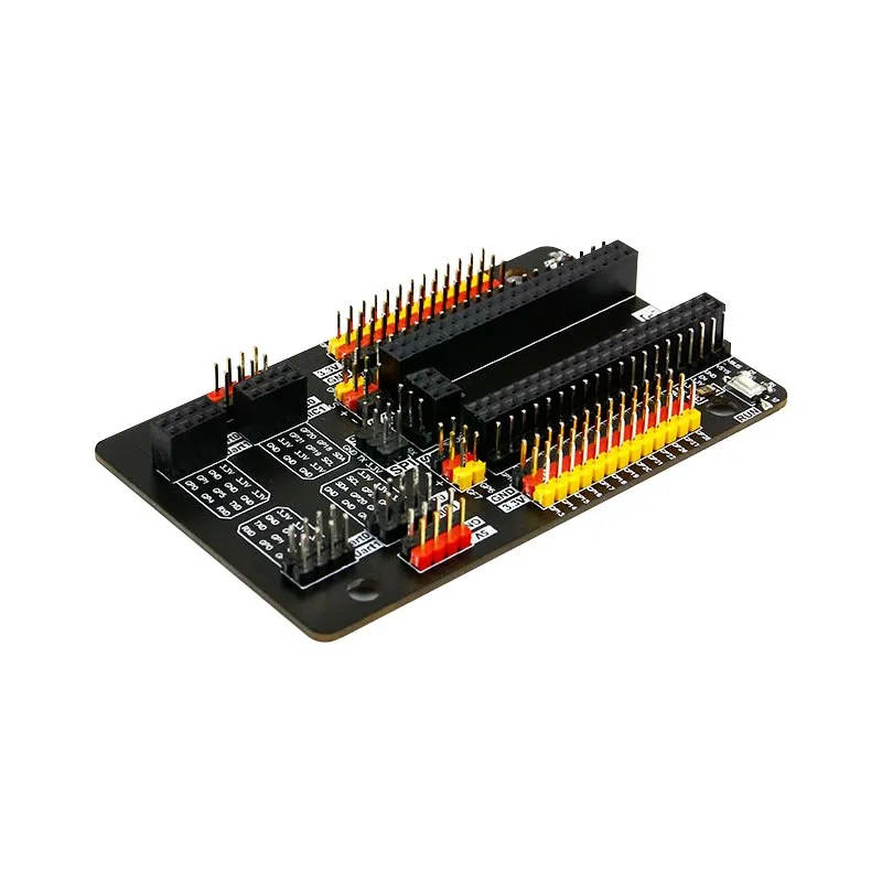 Raspberry Pi Pico GPIO Sensor Expansion Board No Soldering Plug and Play DIY Module Multiple Interfaces for Raspberry Pi Pico