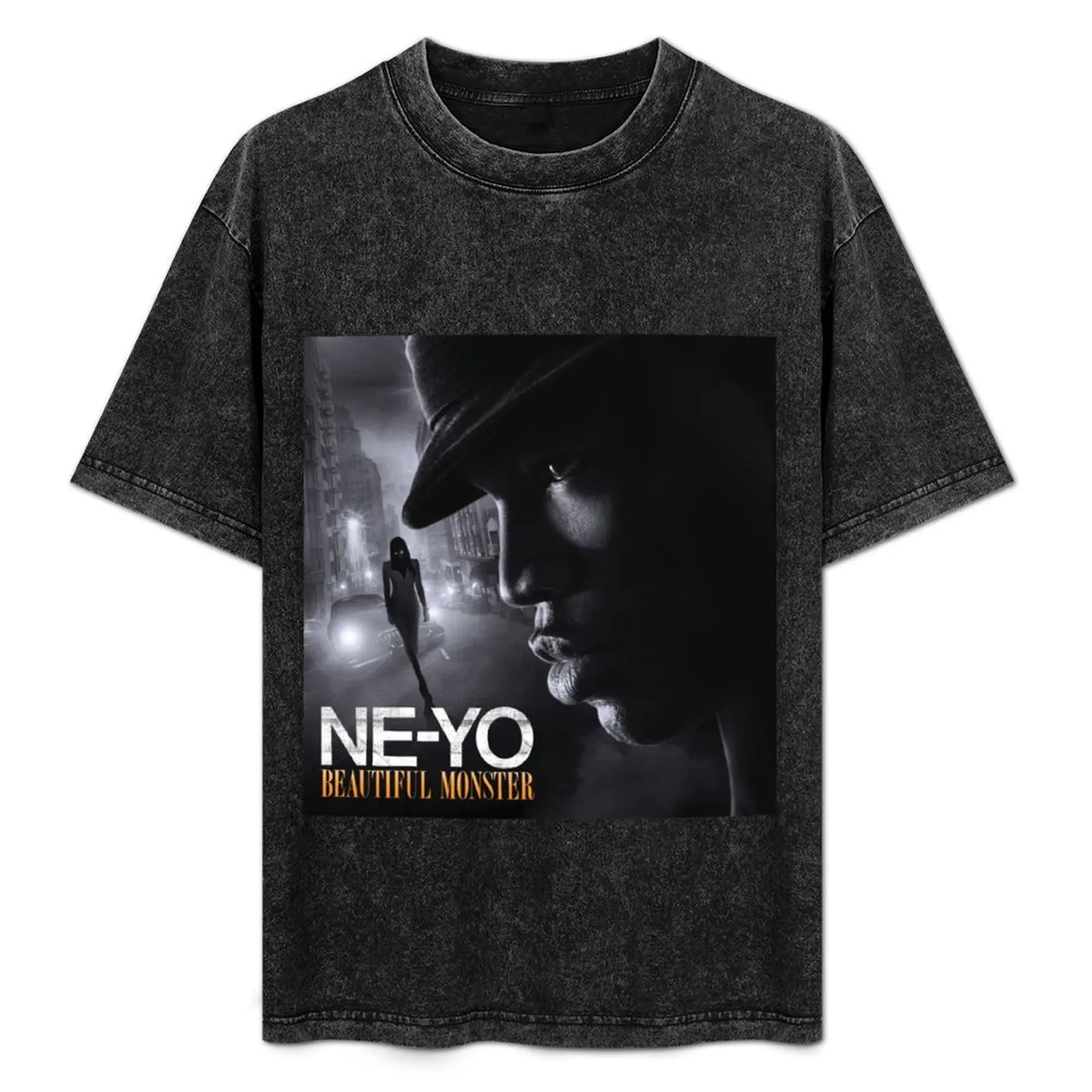 Ne Yo beautiful monster T-Shirt funny shirt cotton customs design your own valentines boutique clothes vintage t shirt men