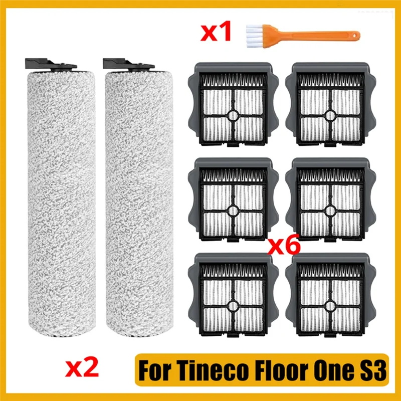 A83G-For Tineco Ifloor 3/Tineco Floor One S3 فرش دوارة مصنوعة من مواد عالية الجودة