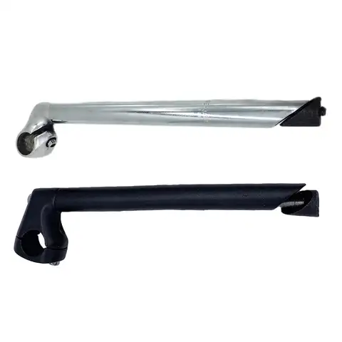 Quill Stem Handle Bar MTB Road Bike Gooseneck Stem Riser Bar 25.4mm