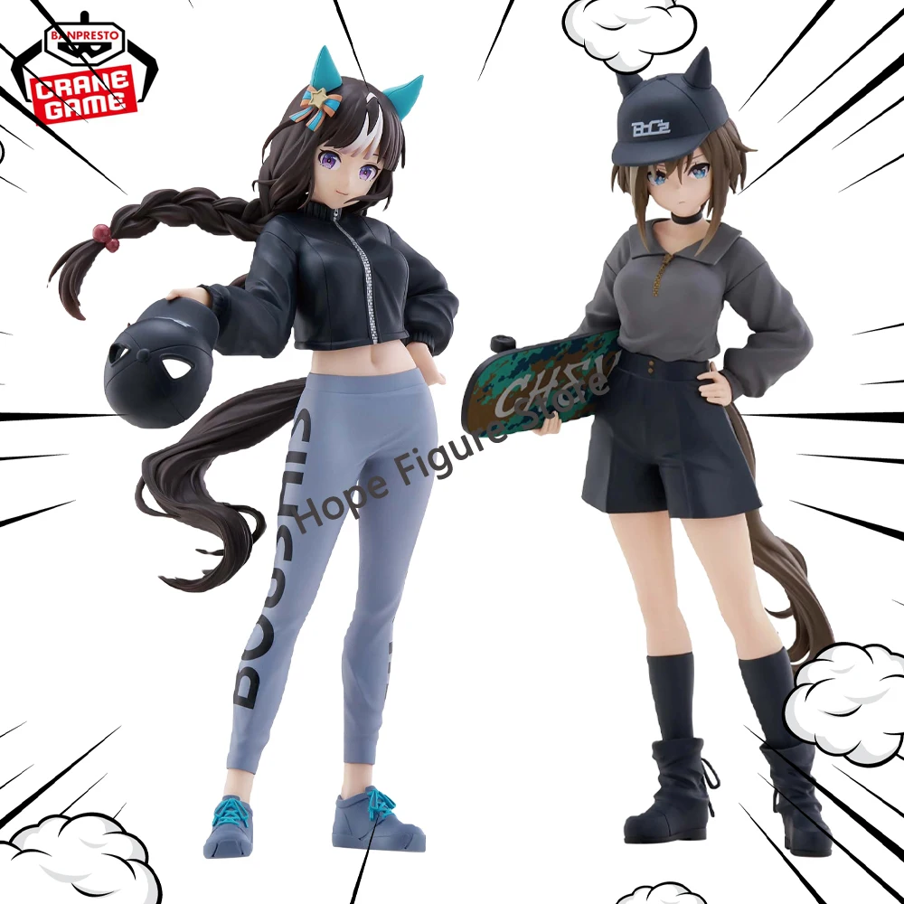 

In Stock Original BANPRESTO Cheval Grand Hokko Tarumae Figure Anime Uma Musume Pretty Derby Figure Model Genuine Toy