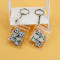 The Unique Handcrafted Keychain And Mini Wallet Of The Simulated US Dollar Bill Make The Perfect Gift For Friends