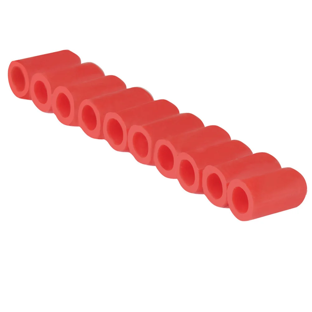 10 stuks siliconen drumstick tip beschermhoes voor stille praktijk drumstok mute tip beschermer drumstok beschermers cover