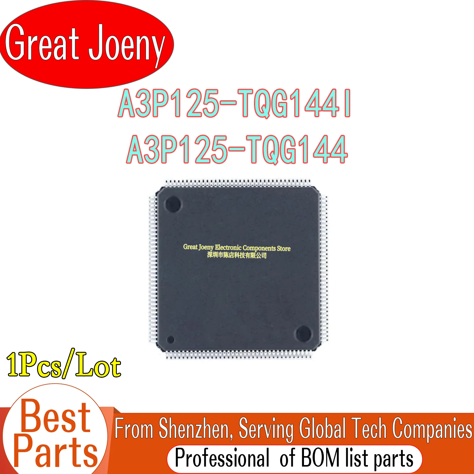 A3P125-TQG144I A3P125-TQG144 IC Chipset LQFP-144