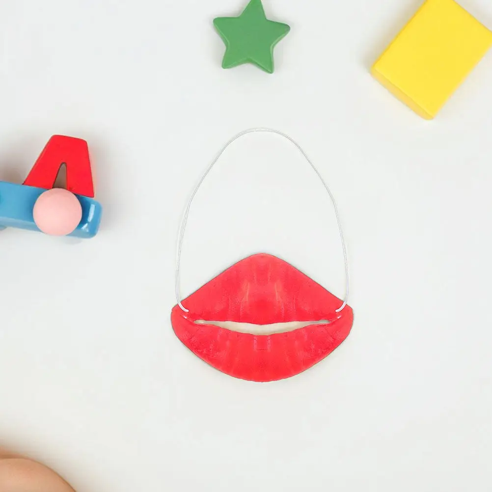 

Hilarious Sausage-Shaped Oversized Big Mouth Prank Prop for April Fool's Day Halloween Masquerade Parties Cosplay Joke Lips