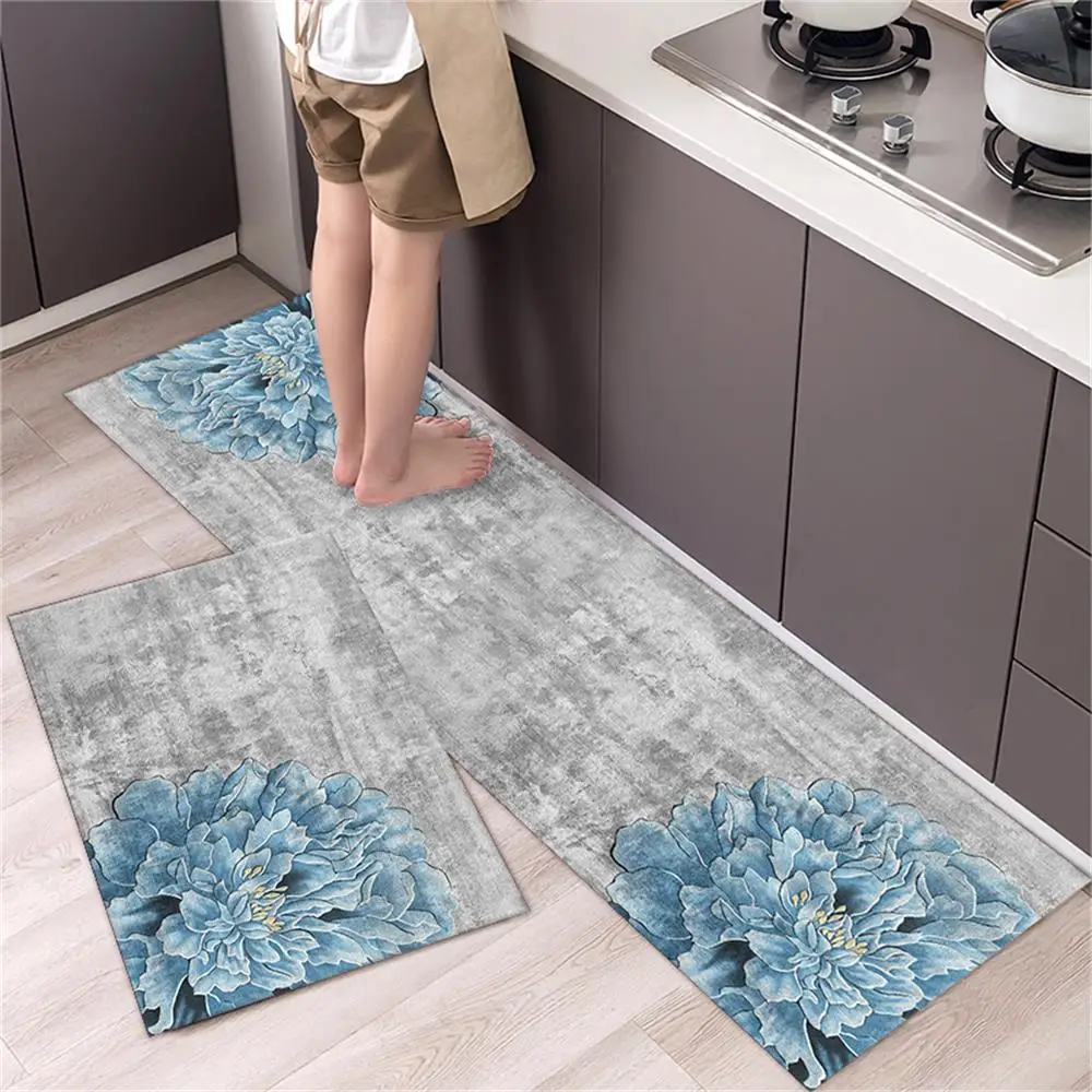 

Long Kitchen Carpet for Floor Home Entrance Doormat Bedroom Living Room Decor Bedside Rug Hallway Balcony Bathroom Anti-Slip Mat