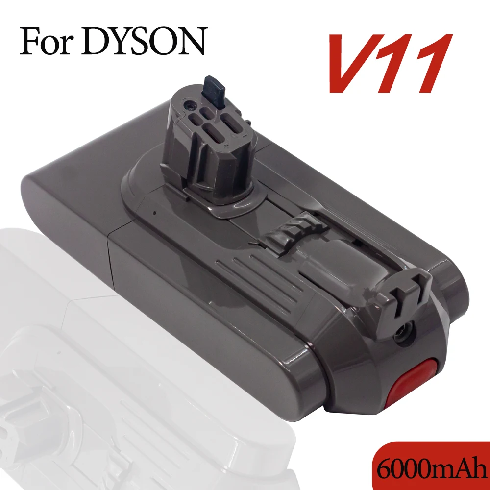 For Dyson Vacuum V11 SV15 Battery Absolute V11 Animal Li-ion Vacuum Cleaner Rechargeable Battery Super Lithium Ion Cell 6000mAh