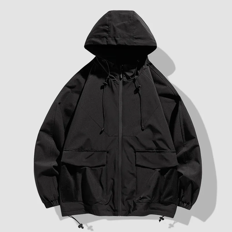 Chaqueta de Escalada para Parejas con Capucha, Resistente al Agua, Viento y Desgarros, para Hombres y Mujeres, de Fibra de Poliéster, para Esquí, Buceo y Deportes de Hielo