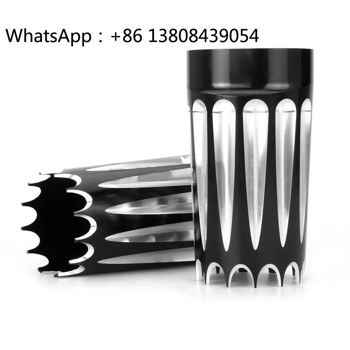 

Black Fork Slider Cow Bells Cover for Harley Flt Flhr 2006-up Street Glide Flhx 1980-up Touring Road Glide