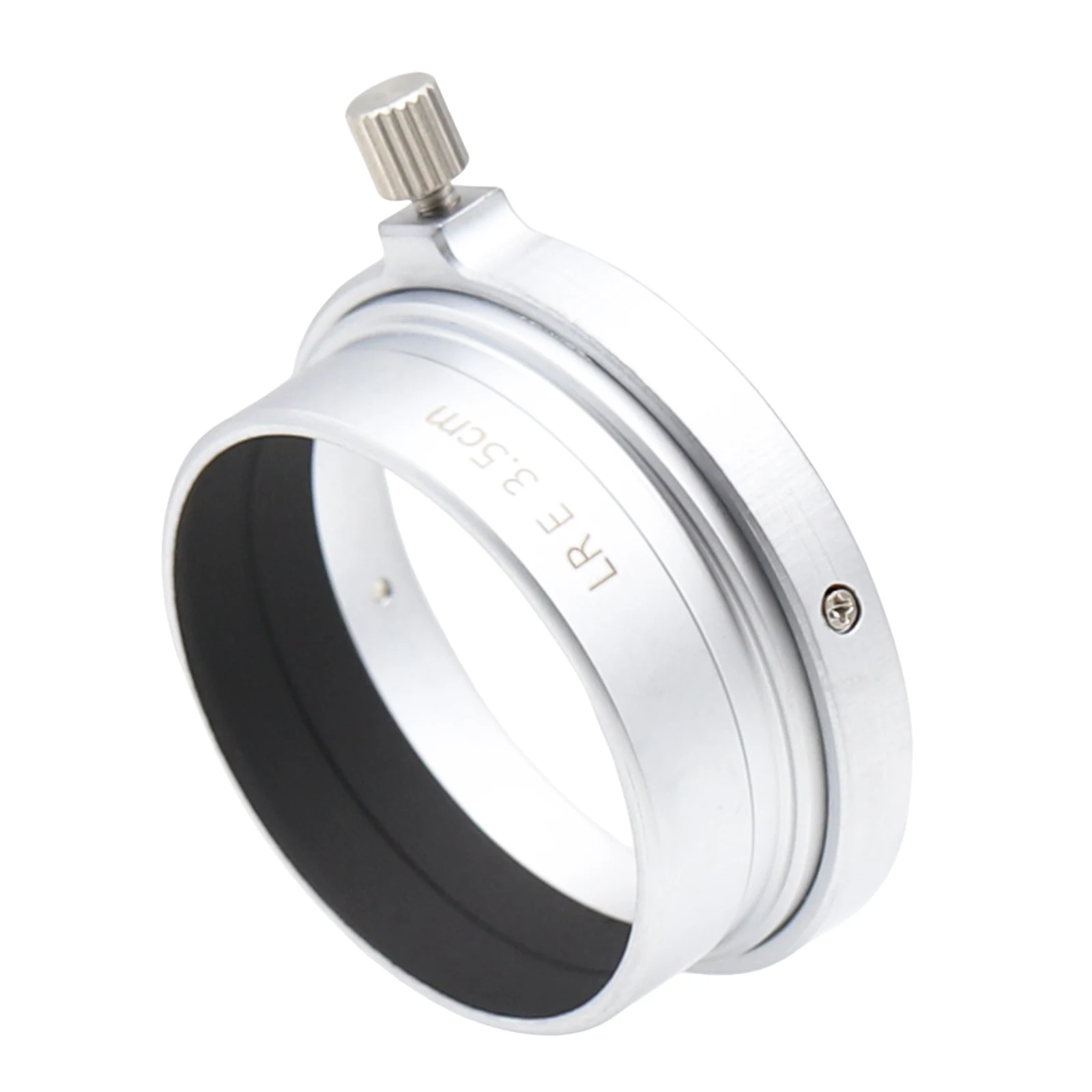 Metal Lens Hood for Leica Leitz Elmar 3.5cm 35mm F3.5 Replace A36 Silver