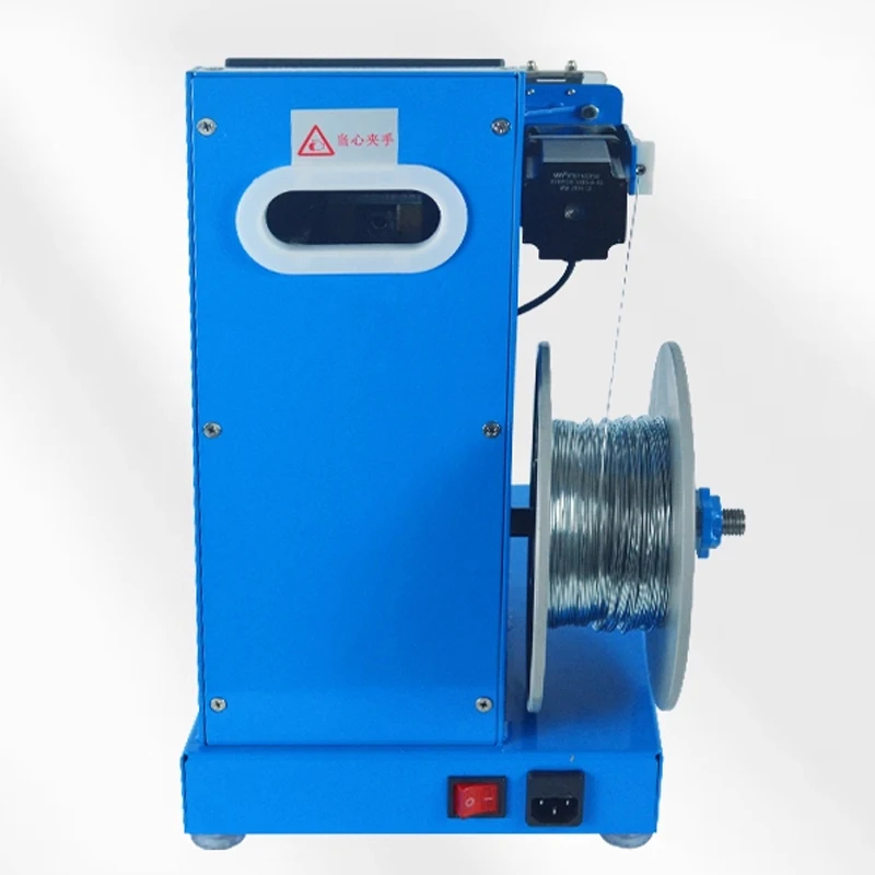 Mesin Penyegel Otomatis Cerdas untuk Supermarket, Pengemasan Buah, Produk Segar, dan Sayuran dalam Kantong Plastik dengan Segel Kawat