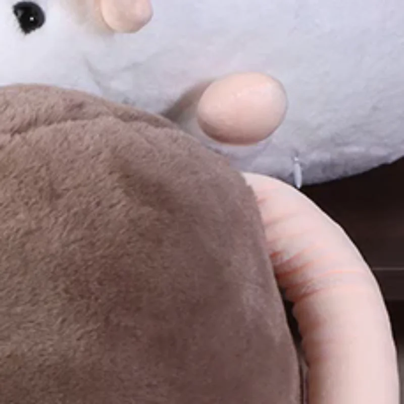 

Cute 70CM Mouse Doll Cartoon Oversized Flower Branch Rat Doll Soft Plush Animal Figure Prank Props Throw Pillows