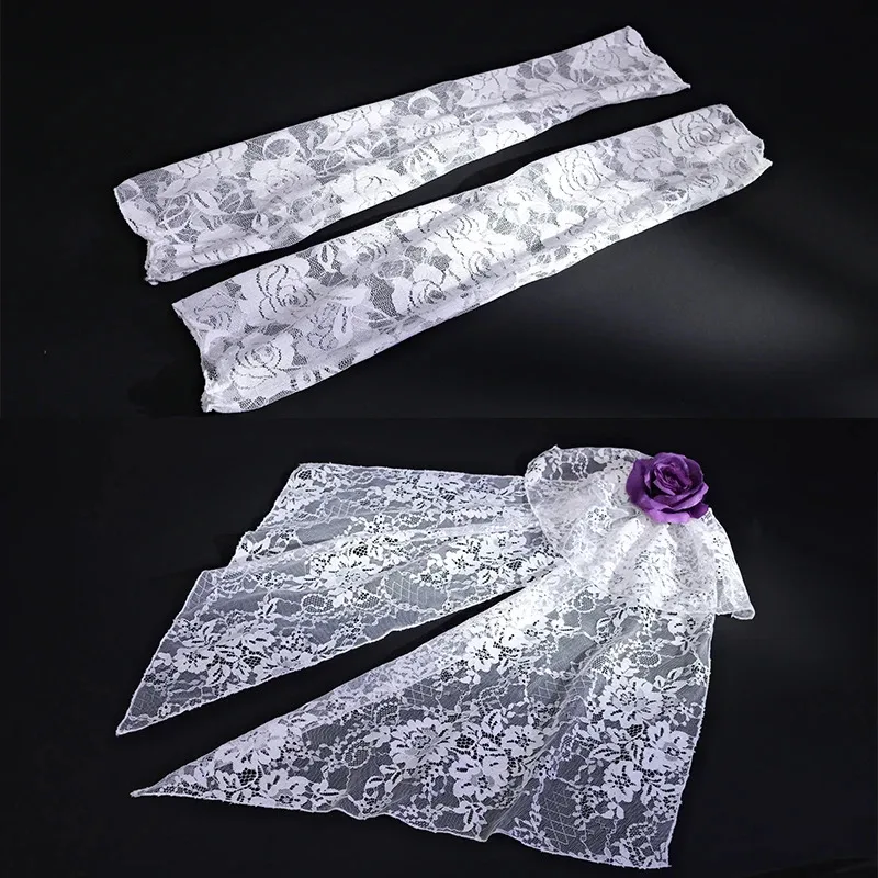 ROLECOS LOL كريستال روز سونا تأثيري حلي جزيرة سلاسل سونا زي هالوين الزي المرأة فستان أبيض جديد الجلد