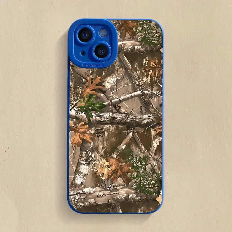 Forest Camouflage Pattern Phone Case For iPhone 11 12 13 14 15 16 Pro Max 7 8 Plus 16E XR X XS SE Shockproof Silicone Soft Cover - Image 6