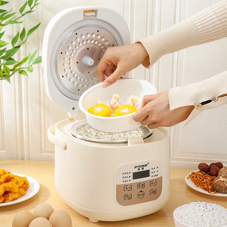 جهاز طبخ أرز صغير متعدد الوظائف: مثالي لعدد 1-4 أشخاص، مع ميزة الحجز للطهي المريح في النوم #3