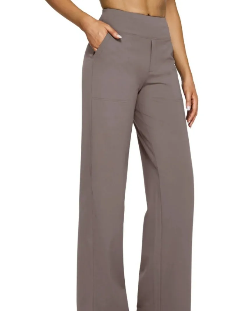 UNITIM Damen-Trainingshose mit weichen, geraden Beinen und Taschen, Yoga-Hose für Damen, lässige, gerade Hose mit hoher Taille, Sport, Yoga, Joggen – Detail 8
