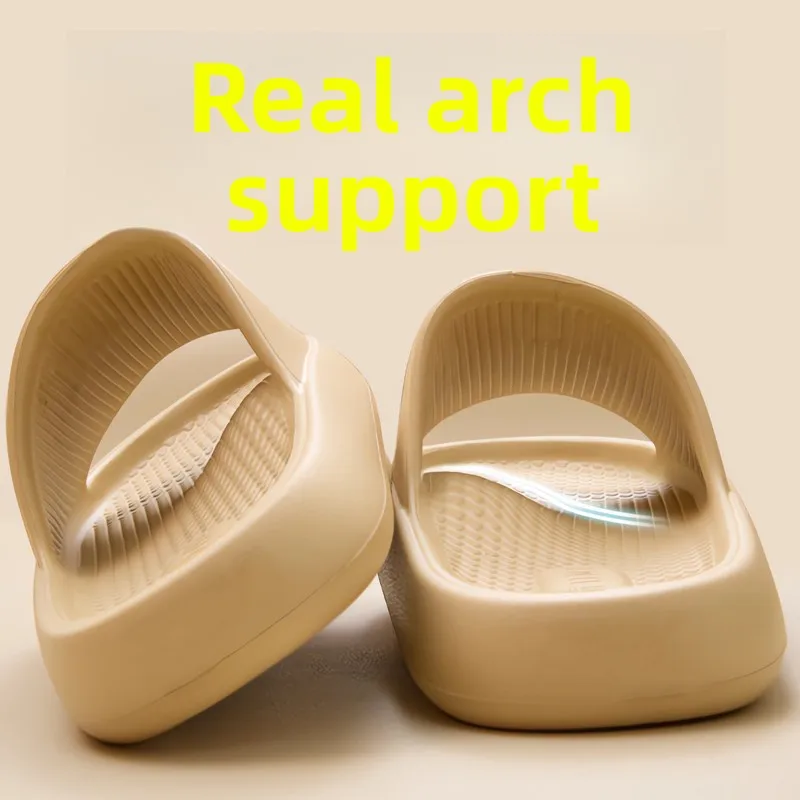 Arch Support Slippers Summer Flat Feet Special Outdoor Wear Adult Men Women Correct Foot Inversion Large Size Casual Style EV...