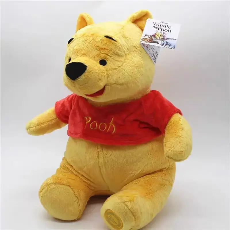 40cm Disney Original Winnie the Pooh Bear Pluszowa zabawka Wypchane zwierzę Miękka lalka Zabawki Poduszka Brithday Prezent dla dzieci Prezenty świąteczne