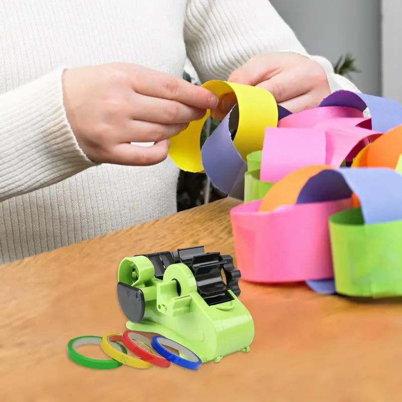 قاطع الشريط لتعبئة سطح المكتب متعدد الاستخدام موزع الشريط حامل الشريط لاستخدام المستودعات مع فتحة مقصورة للبريد